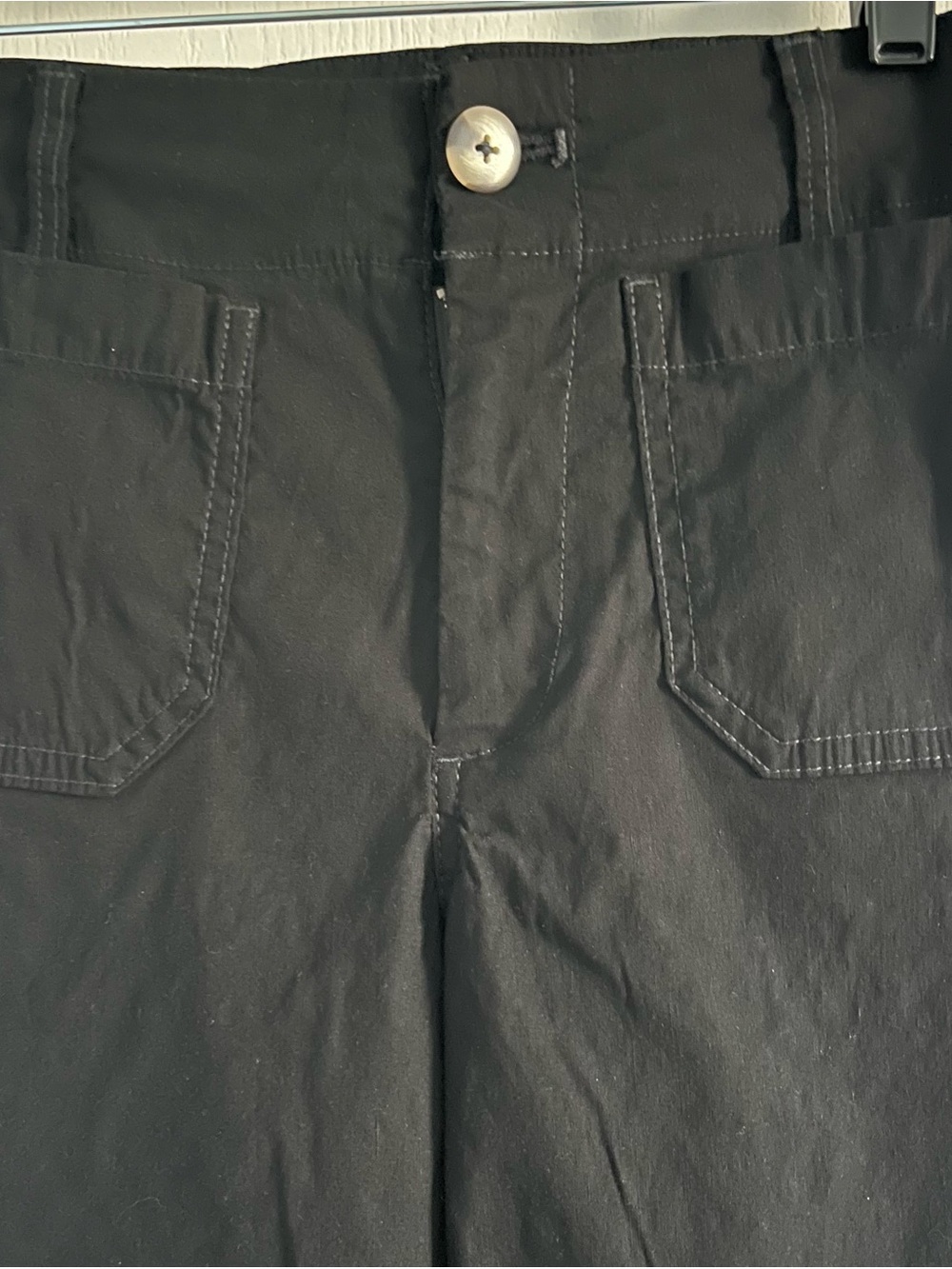 Women’s Maeve Colette Anthropology Black Wide-Leg Pants Size 24 - Picture 3 of 8